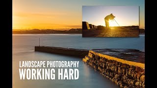 Landscape Photography  - Working HARD for an IMAGE.  Saved by the LITTLE stopper.