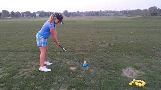 Ashleigh Wilson golf August 2015
