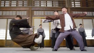 2位武術高手內力深厚，兩人用拳頭將日本武士打飛到5米外！