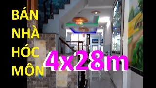 Nhà Bán Hóc Môn, 4x28m 1 Trệt 1Lầu 2 TỶ 250  KDC Đại Hải  ĐƯỜNG PHAN VĂN HỚN