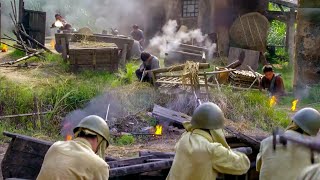 日軍侵略村子！游擊隊為掩護村民，與日軍精銳部隊正面作戰，拼到最後一人也不撤退！