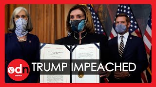 Donald Trump First US President in History to be Impeached Twice