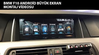 BMW F10 Android Büyük Ekran Montaj Videosu | X-Treme Tuning