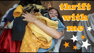 thrift with me! (+ haul + thrifting tips)