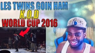 K.O.D World Cup 2016 Final Hip Hop KOREA/FRANCE  Les Twins REACTION!!