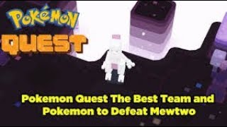 Pokemon Quest How TO Beat MewTwo