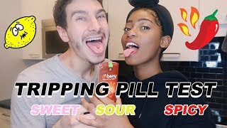 TRIPPING PILL TASTE TEST (MIRACLE BERRY CHALLENGE )