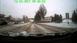 Образец записи с видеорегистратора HD-DVR 720P