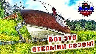 Головастик 2017 Открытие сезона! Засадили катер! Война с комарами!