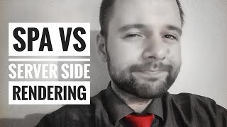 Spa vs server side rendering