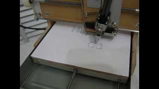 CNC действующий макетик станка с ЧПУ.