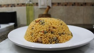 How to make Puerto Rican Arroz con Gandules