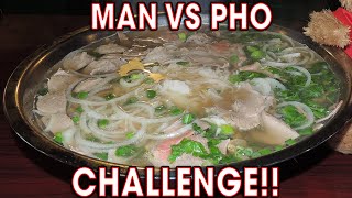 DELICIOUS Man vs PHO Challenge in MARYLAND!!
