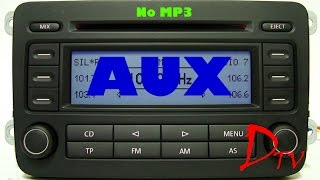 AUX RCD300(НЕ MP3) Неудача №1...