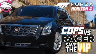 FORZA HORIZON 4 - COPS vs RACER SAVE THE VIP : Starthilfe?! - Forza Horizon 4 MULTIPLAYER