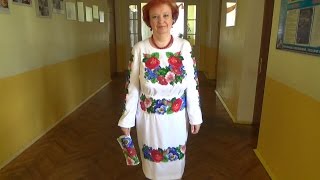 Мамино платье-стирка и первый выход в нём