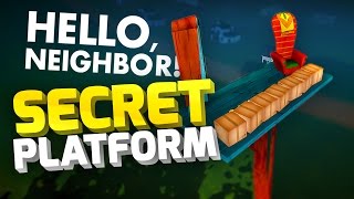 HIDDEN CODE SECRET PLATFORM MOD - Hello Neighbor Alpha 3 Update - Low Gravity Mod - find secrets Mod