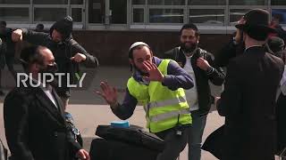 Ukraine: Hasidic Jews arrive in Kyiv for annual pilgrimage to Uman