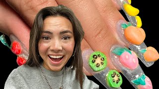 I Got 3D Acrylic Nails