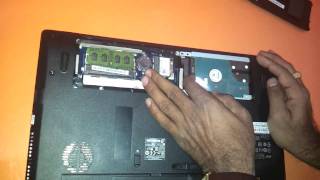 how to upgrade ram memory harddisk hdd in acer acer 5733 5733z 5742 5742z 5750 5750z