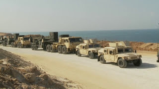 Humvee Convoy in Israel
