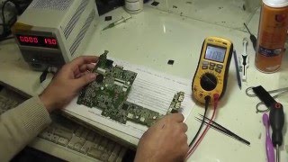 Нет реакцию на кнопку. Условия старта npce791la0dx на примере Quanta ZE7