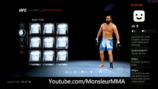 EA Sports UFC Creation mode : All Body type
