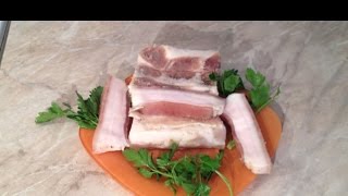 [+ЗАСОЛКА САЛА+] (КАК БЫСТРО ПОСОЛИТЬ САЛО ДОМА) РЕЦЕПТЫ ОТ АНАТОЛИЯзасолка сало