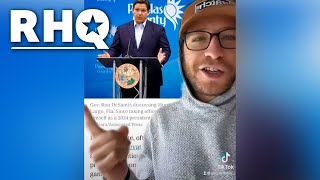 TikToker Exposes Ron DeSantis As MAJOR Hypocrite