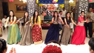 Dance Performance by Groom's Sisters on Sangeet Ceremony