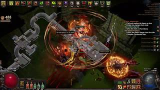 Path of Exile 3.7 Legion Cyclone Slayer build and gameplay