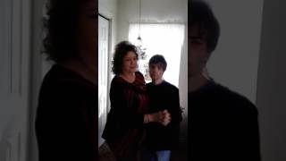 My mom and my son  Happy Thanksgiving  I love them so much