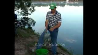 Карповая ловля на фидер. Приготовление прикормки для ловли в платном пруду. Bait for carp fishing