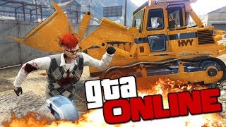 GTA ONLINE - УГАРНУЛИ С ПОГРУЗЧИКОМ ДО СЛЕЗ! #361