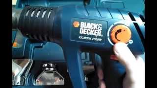 Термовоздуходувка, фен Black&Decker KX2000K. Купить электроинструмент