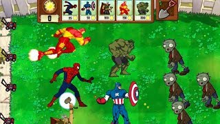 Avengers Vs Plants Vs Zombies(Animation)
