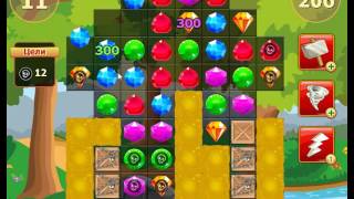 Сокровища пиратов   206  уровень прохождение   Pirate treasures level  206 walkthrough