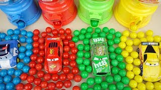 Candy dispenser and car toys cars play
