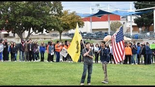California High School Students March in Favor of 2nd Amendment Rights