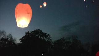 MOPYRO Sky Lantern Launch