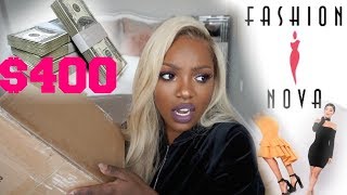 I SPENT $400 ON FASHION NOVA?!! IS IT WORTH IT??....CURVY GIRLS?