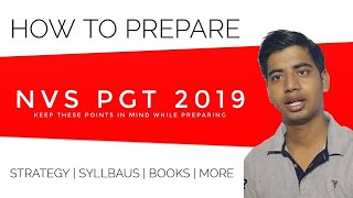 NVS PGT 2019 - How To Prepare? - Strategy | Books | Syllabus & More by Mentors 36
