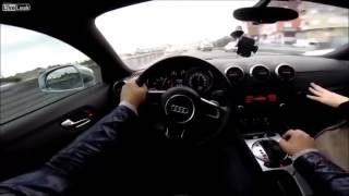Безумец на Audi TT