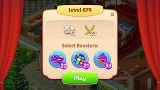 Homescapes Level 674