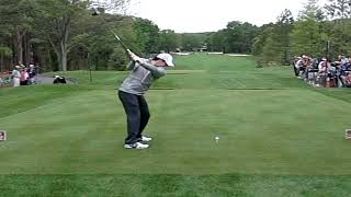 Rory McIllroy, Driver Swing Slow Motion Down the Line