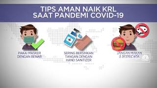 Tips Aman Naik KRL Saat Pandemi Covid-19