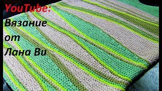 Вязание спицами: как вязать укороченные ряды - 3 МК. Вязаный топ-майка спицами - частичное вязание