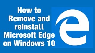 How to Reinstall (Reset) Microsoft Edge Browser - BlueLightTECH