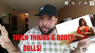 Real life thick thighs big butt sex doll