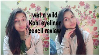 Wet n wild Kohl liner pencil review|wet n wild icon kohl liner pencil baby's got black review|